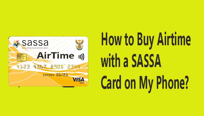 How to Buy Airtime with SASSA Card