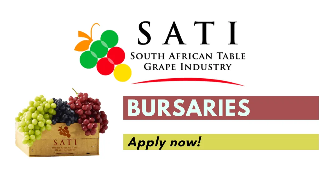 South African Table Grape Industry (SATI) invites South African student to apply for Bursary Programme