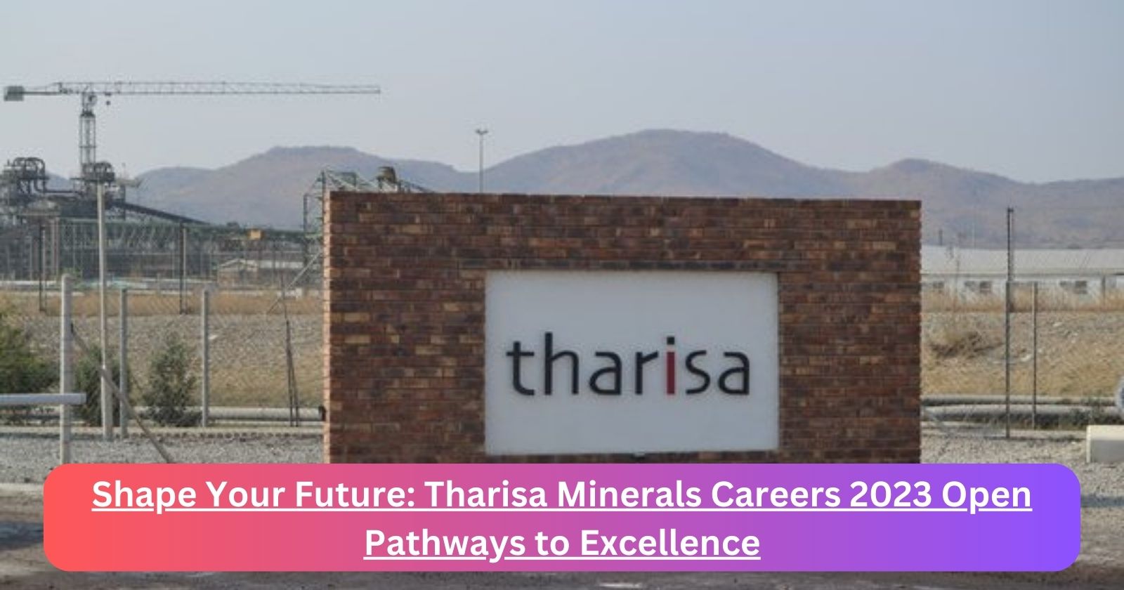 Tharisa Minerals: Internships 2023 / 24