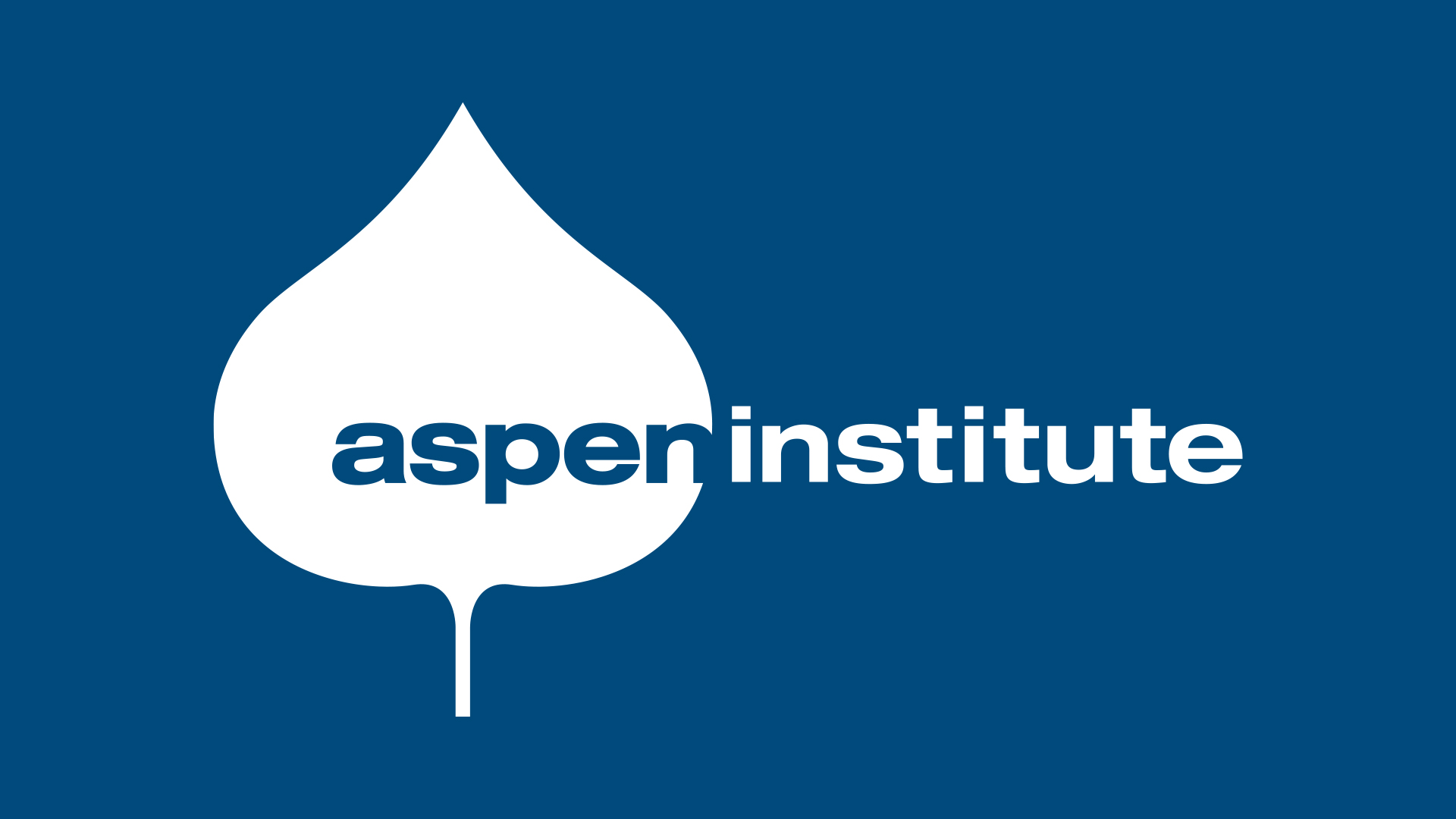 Aspen Institute: Projects Internships 2023 / 2024