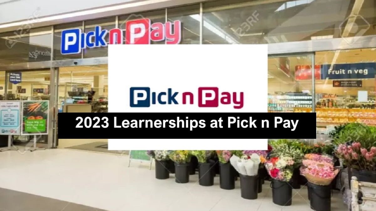 Pick n Pay: Unemployed Retail Operation Learnership Programme