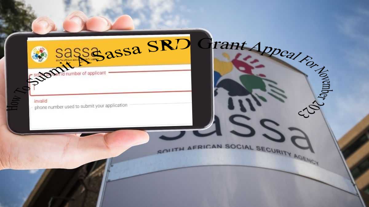 How To Submit A Sassa SRD Grant Appeal For November 2023
