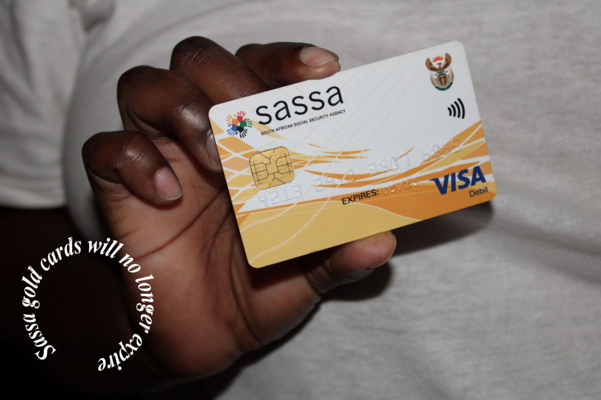 Sassa gold cards will no longer expire