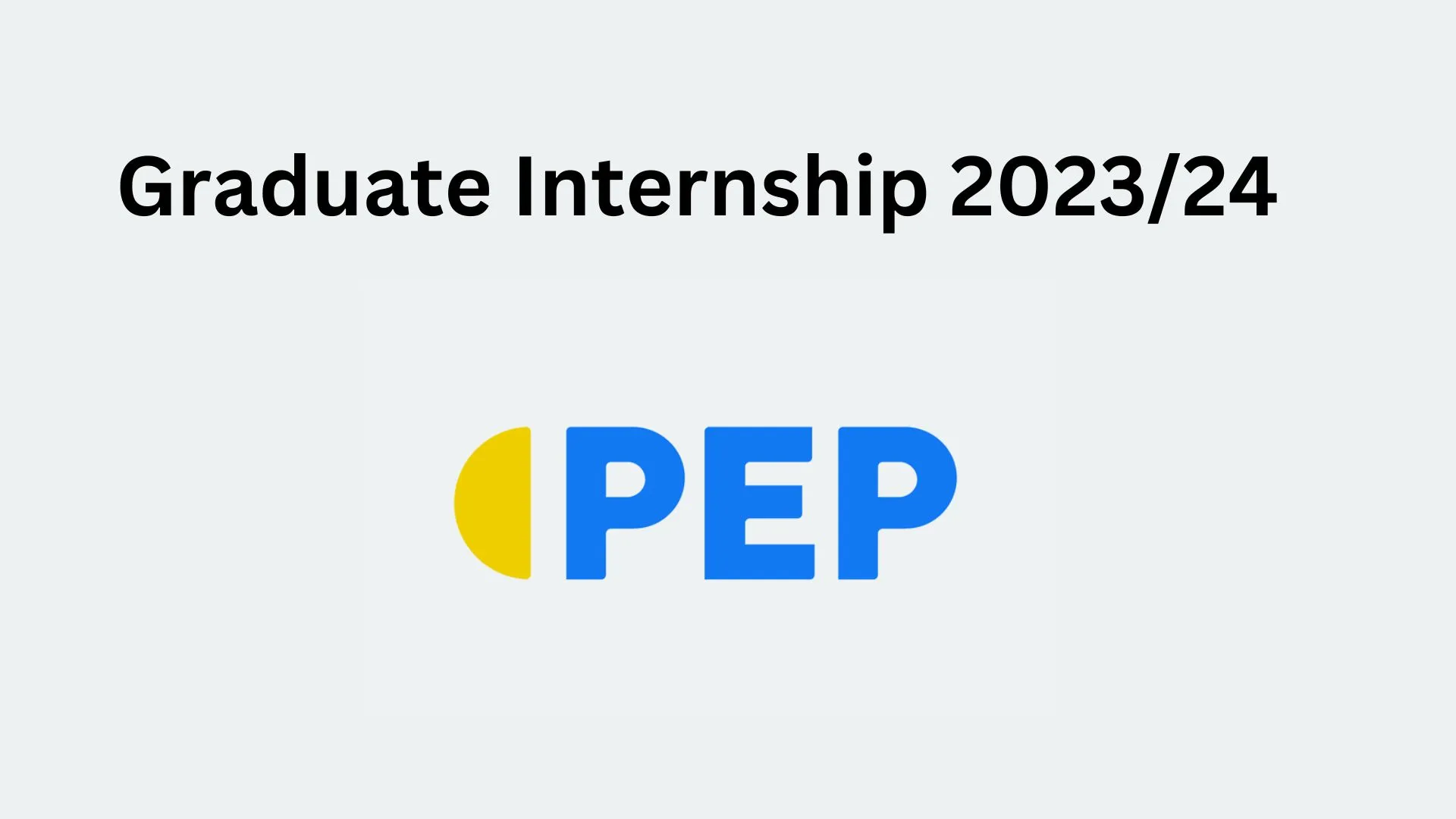 PEP Stores: Planning Graduate Internships 2024