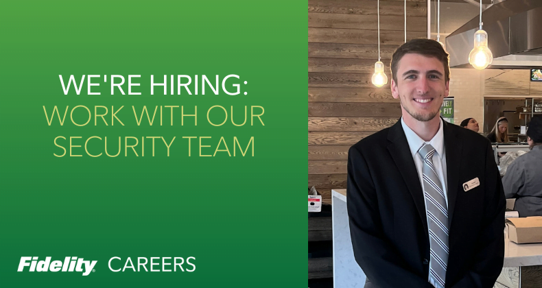 FIDELITY is hiring Security Officers