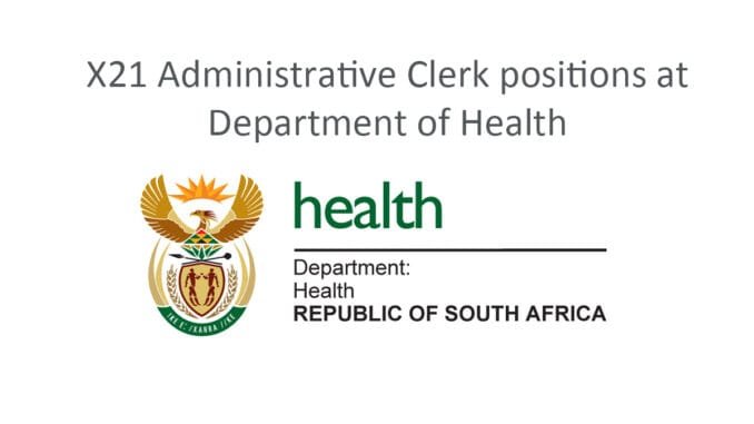 X21 Administration Clerk Vacancies